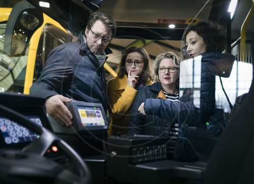 Elektrobus der BVG