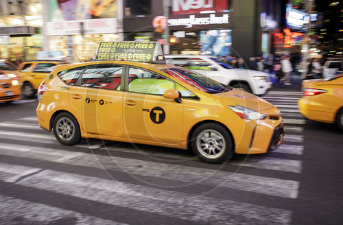 Ein Taxi in New York