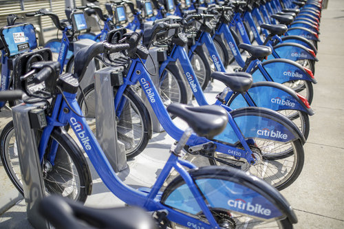 Mietfahraeder von Citibike