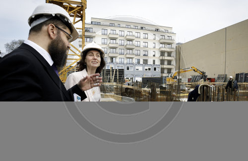 BM Barley besucht Baustelle des Pears Jueischer Campus