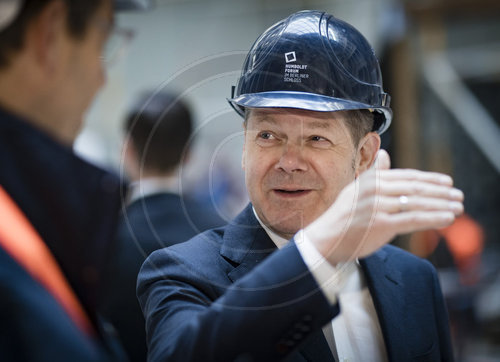 Olaf Scholz besucht Humboldt-Forum