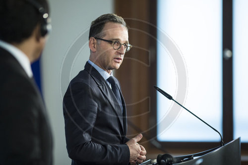 Heiko Maas trifft Scheich Al-Thani