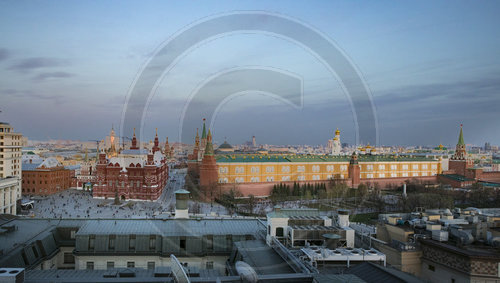 Stadtansicht  in Moskau