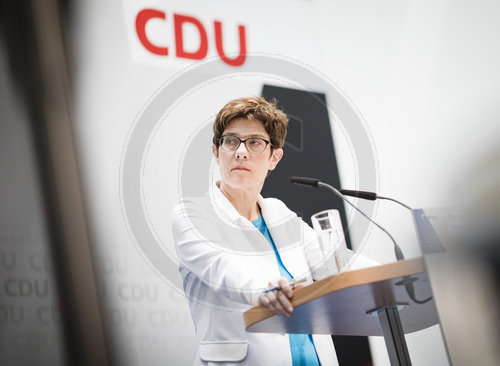 CDU Pressekonferenz nach Europawahl