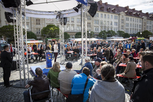 SPD-Kundgebung Magdeburg
