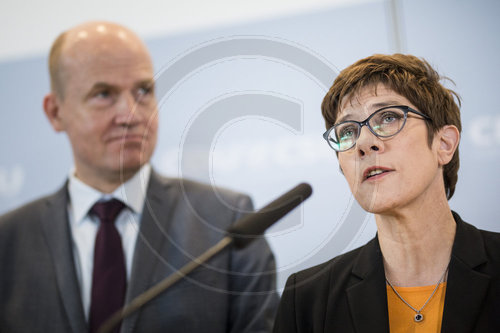 Fraktionssitzung der CDU und CSU