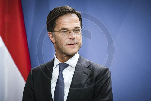 Merkel empfaengt niederlaendischen Ministerpraesidenten Rutte