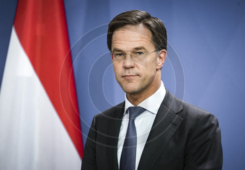 Merkel empfaengt niederlaendischen Ministerpraesidenten Rutte