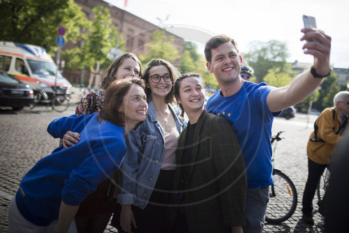 Europawahl-Kundgebung in Potsdam