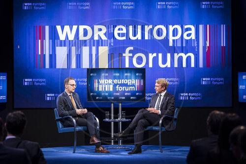 Heiko Maas beim WDR Europaforum