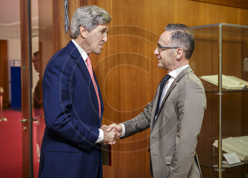 BM Maas trifft John Kerry