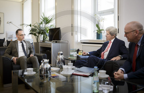 BM Maas trifft John Kerry