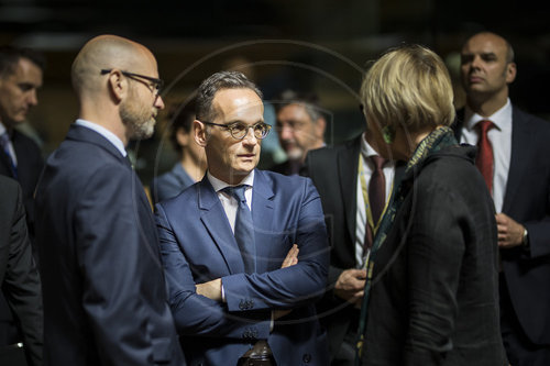 Heiko Maas beim Rat fuer Aussenbeziehungen