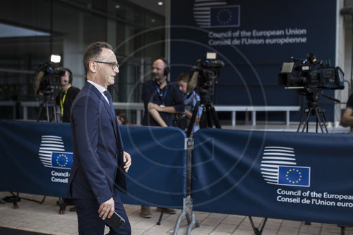 Heiko Maas beim Rat fuer Aussenbeziehungen