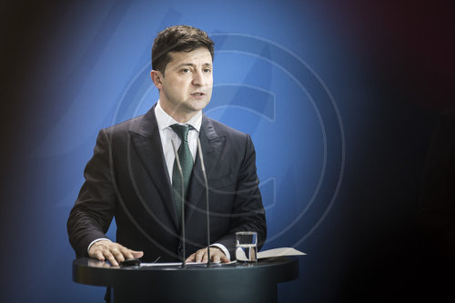 Angela Merkel trifft Wolodymyr Selenskyj