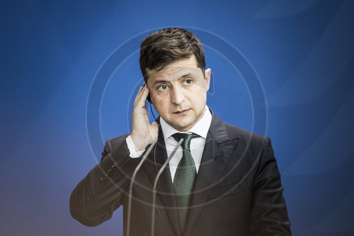Angela Merkel trifft Wolodymyr Selenskyj