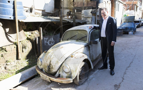 Bundesentwicklungsminister Gerd Mueller, CSU, in Brasilien