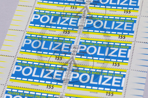 Sonderpostwertzeichen Polizei