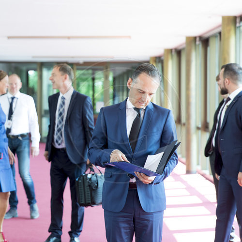 Bundesaussenminister Heiko Maas, SPD, am Bonner Dienstsitz