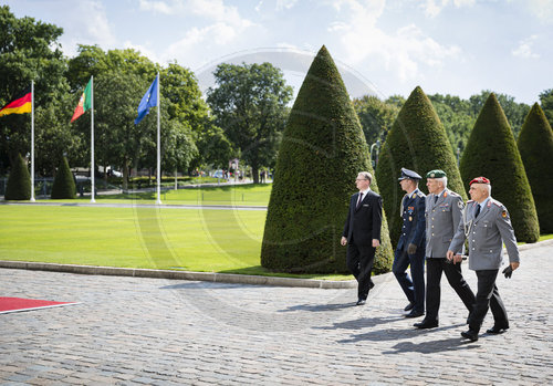 Besuch des Praesidenten der Portugiesischen Republik, Marcelo Rebelo de Sousa im Schloss Bellevue