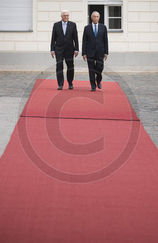 Besuch des Praesidenten der Portugiesischen Republik, Marcelo Rebelo de Sousa im Schloss Bellevue