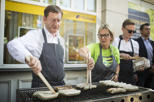 Wahlkampf Sachsen