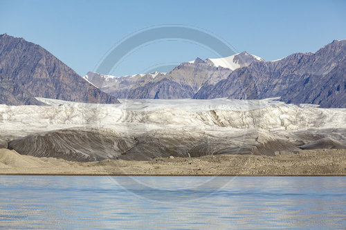 Ein Gletscher im Sirmilik Nationalpark