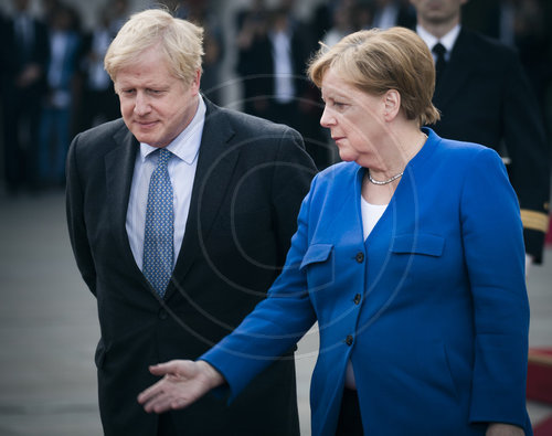 Merkel trifft Boris Johnson