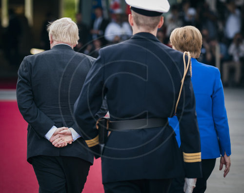 Merkel trifft Boris Johnson