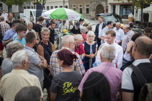 Wahlkampf Sachsen