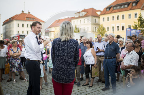 Wahlkampf Sachsen