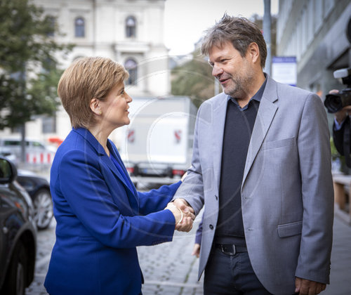 Robert Habeck trifft Nicola Sturgeon