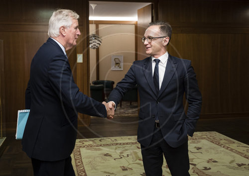 BM Maas trifft Michel Barnier