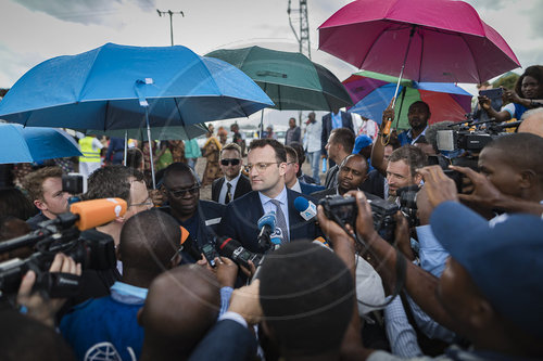 BM Spahn reist nach Afrika
