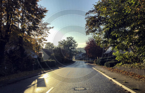 Landstrasse in Brandenburg bei Prenden