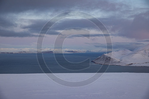 Longyearbreen auf Spitzbergen