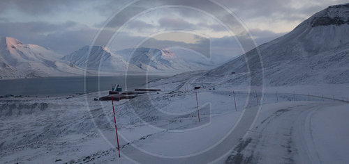 Longyearbreen auf Spitzbergen