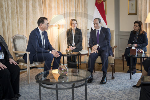 Gerd Mueller trifft Abdelfattah Al-Sisi