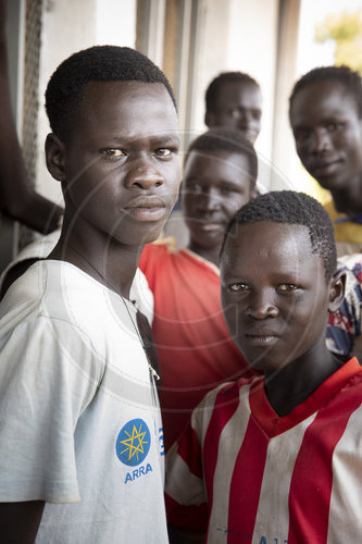 Fluechtlinge aus dem Suedsudan