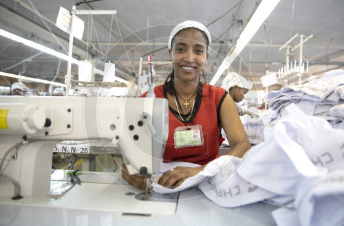 Textilfabrik der Firma Desta Garment