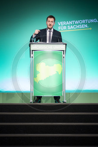 Sonderparteitag der CDU Sachsen