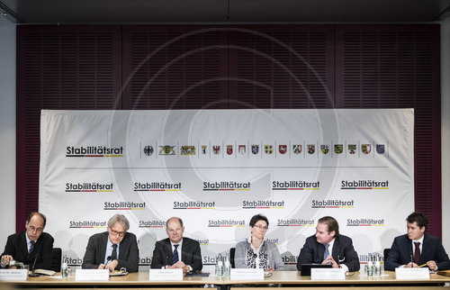 Pressekonferenz Stabilitaetsrat