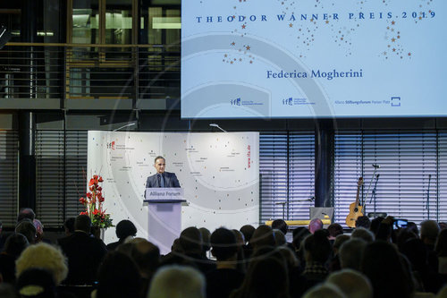 Verleihung des Theodor-Wanner-Preis