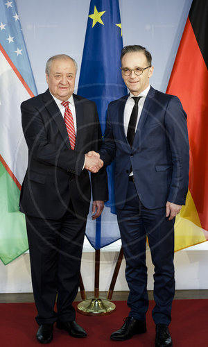 BM Maas trifft den Aussenminister der Republik Usbekistan