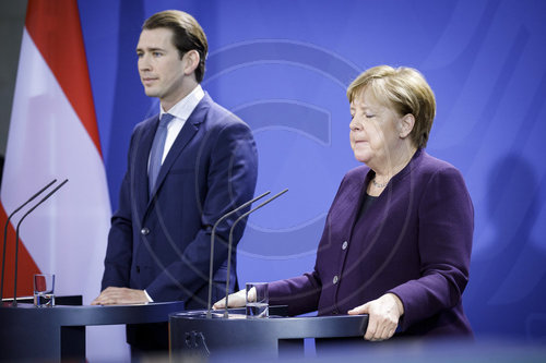 Angela Merkel trifft Sebastian Kurz