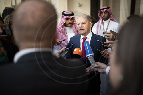 Olaf Scholz beim G20-Finanzministertreffen