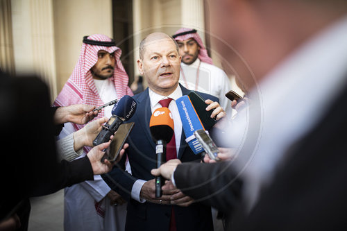 Olaf Scholz beim G20-Finanzministertreffen