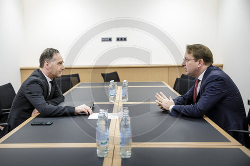 BM Maas trifft Oliver Varhelyi in Zagreb