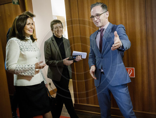 BM Maas trifft Karen Longaric Rodriguez