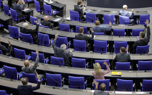 Plenarsitzung des Deutschen Bundestages